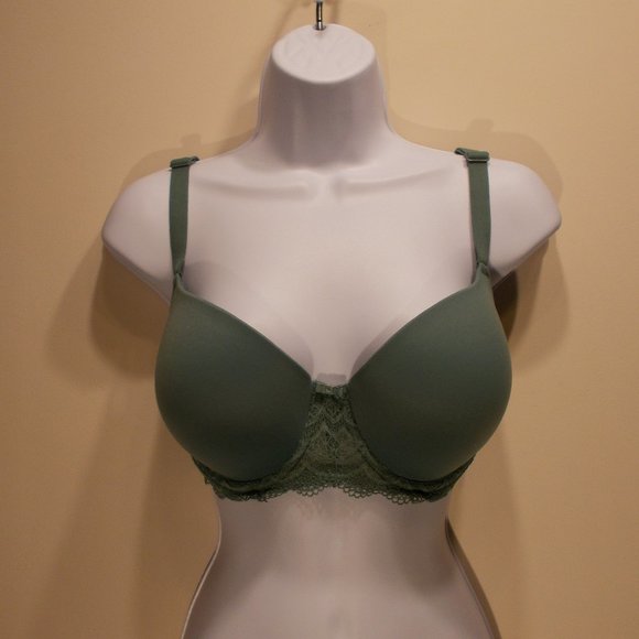 SOLD Auden Bra Green - Picture 1 of 5